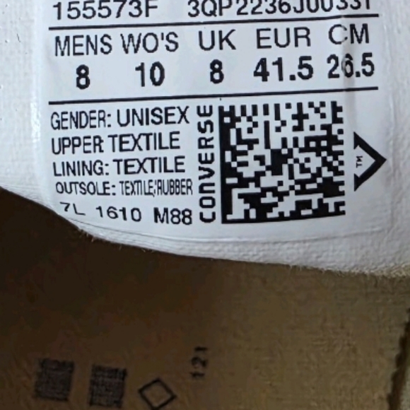 CONVERSE Alll Star Peach Low-Top Canvas Sneakers.  Unisex - Picture 12 of 12